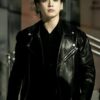 BTS Jungkook Black Leather Jacket